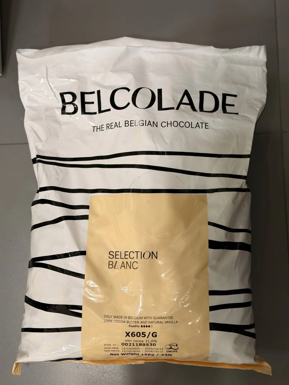 Шоколад Белый Belcolade