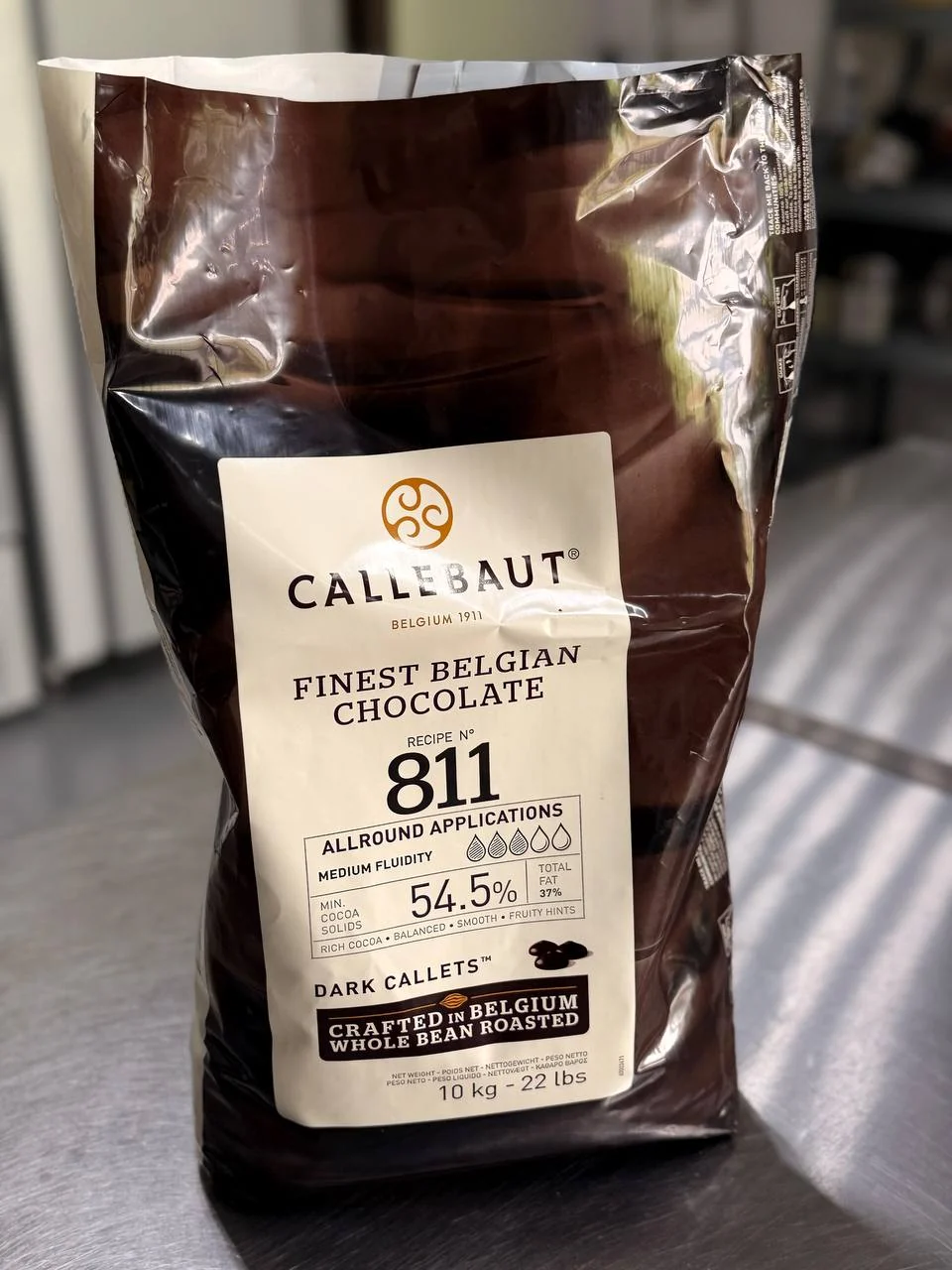 Шоколад темный Callebaut 811 54,5%
