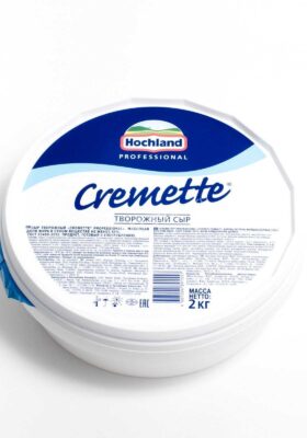Хохланд Креметте творожный сыр крем чиз сливочный 2 кг