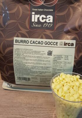 Какао масло Irca (Ирка) кондитерское для торта, шоколада, глазури, велюра и др.