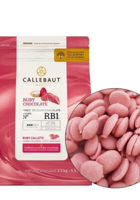 Шоколад рубиновый розовый Callebaut Ruby 47,3 